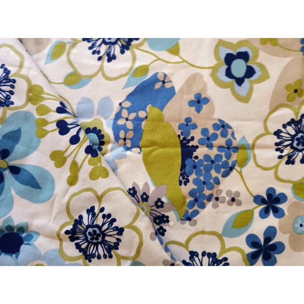 Richloom Fabric Floral Print Upholstery Cotton Linen Blend 1 Yard 36 L x 45 W